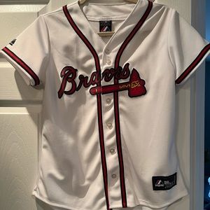 Braves womens jersey -M